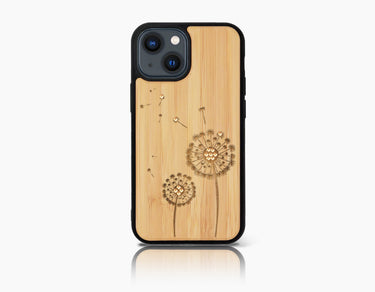 Coque arrière PIssenlit SWAROVSKI iPhone 14 Plus